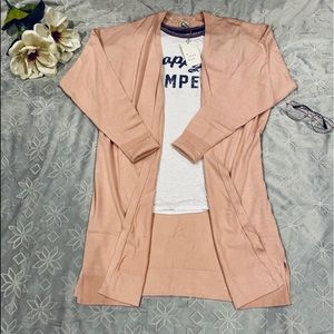 WOMENS PINK CARDIGAN